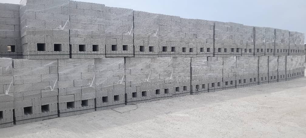 بلوک سه جداره صنعتی